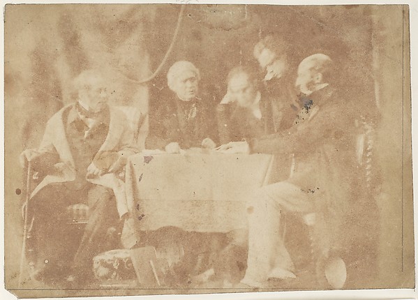 Sir David Brewster, Earle Monteith, Dr. Welsh & Two Others