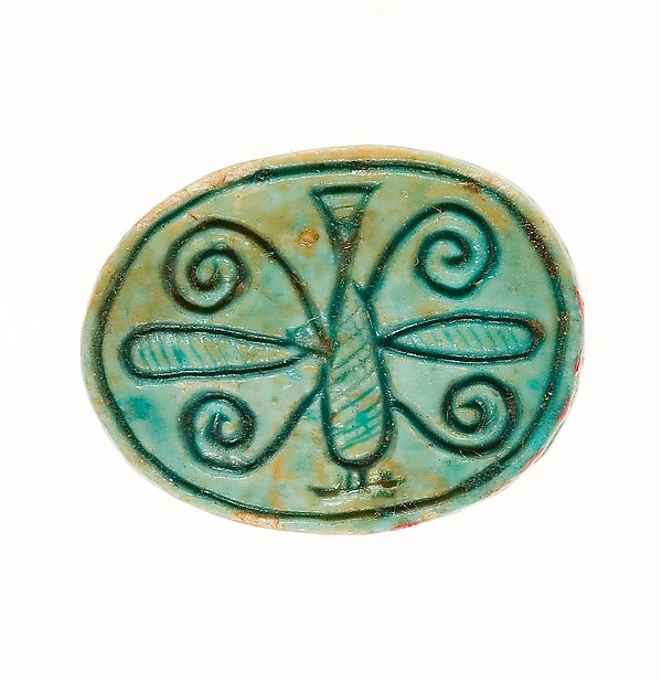 Scarab Inscribed with a Geometric Pattern