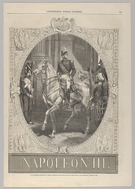 Napoléon III, from "L'Illustration"